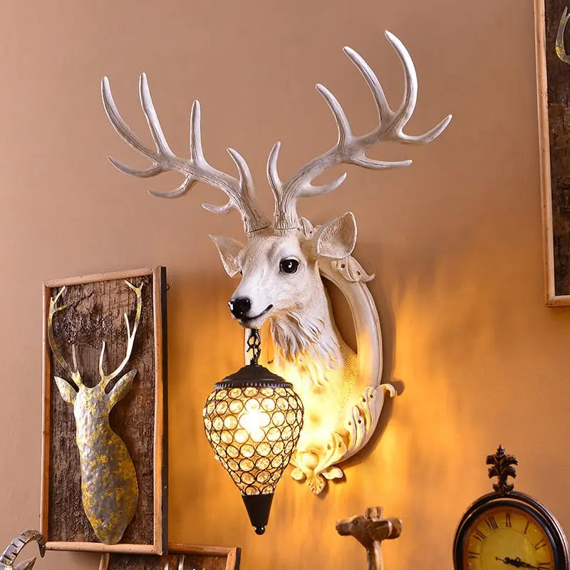 Country Style Vintage LED Wall Lamp Tyler SPINGAR.COM