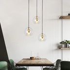 Nordic Glass LED Pendant Lamp Danni SPINGAR.COM