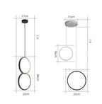 Circle LED Pendant Light Roger™ Spingar.com
