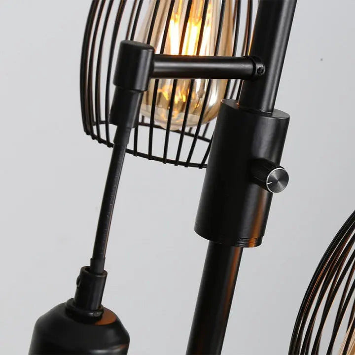 Industrial Vintage LED Floor Light Isidora™ Spingar.com