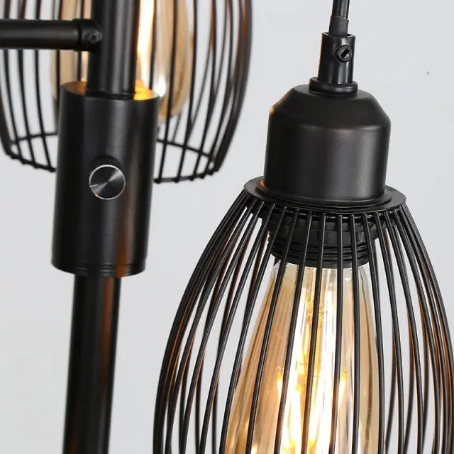 Industrial Vintage LED Floor Light Isidora™ Spingar.com