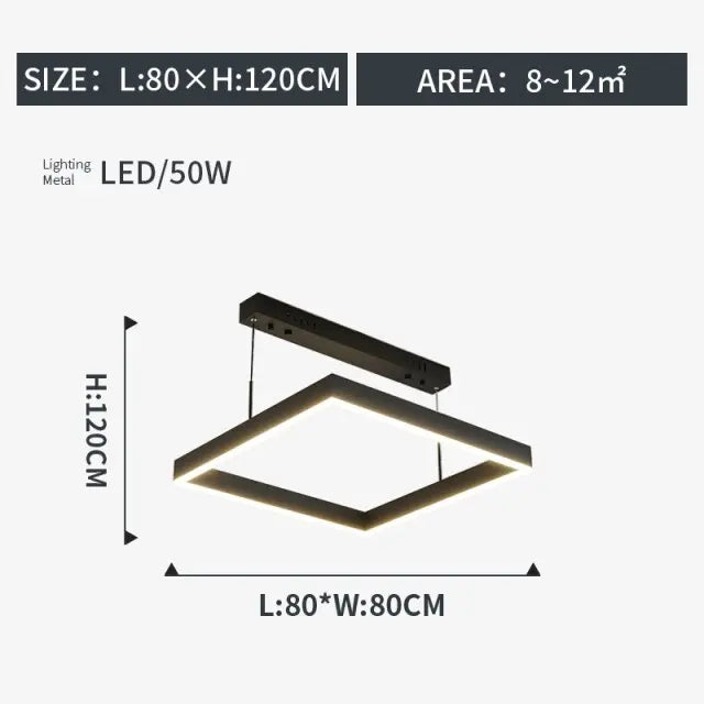 Minimalist Modern LED Light Cesar™ Spingarnl