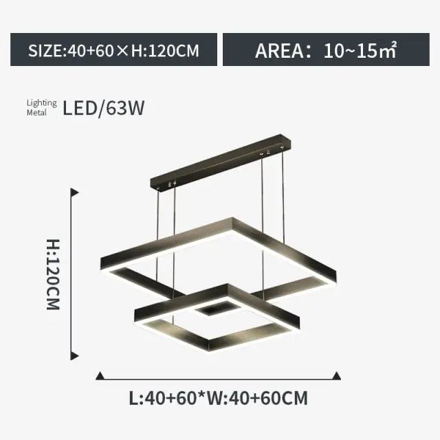 Minimalist Modern LED Light Cesar™ Spingarnl