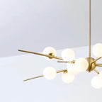 Modern Glass Ball LED Island Pendant Lamp Isabella™ Spingar.com