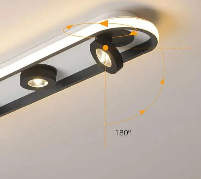 Rotatable LED  ceiling light Leya™ Spingar.com