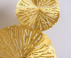 Gold Lotus Leaf LED Wall Lamp Idan SPINGAR.COM