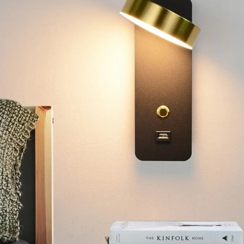 Modern USB LED Wall Lamp Donald™ Spingar.com