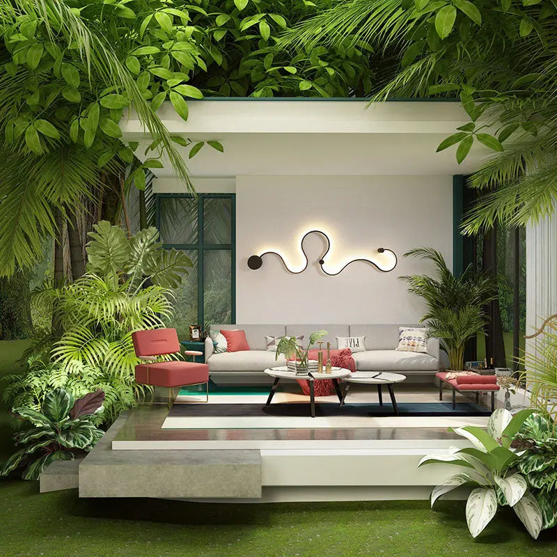 Modern Shaped LED Wall Lamp Benjamin™ Spingar.com