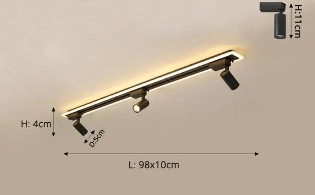Modern LED Ceiling Spotlight Maverick™ Spingar.com
