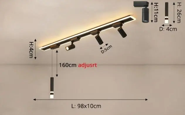 Modern LED Ceiling Spotlight Maverick™ Spingar.com