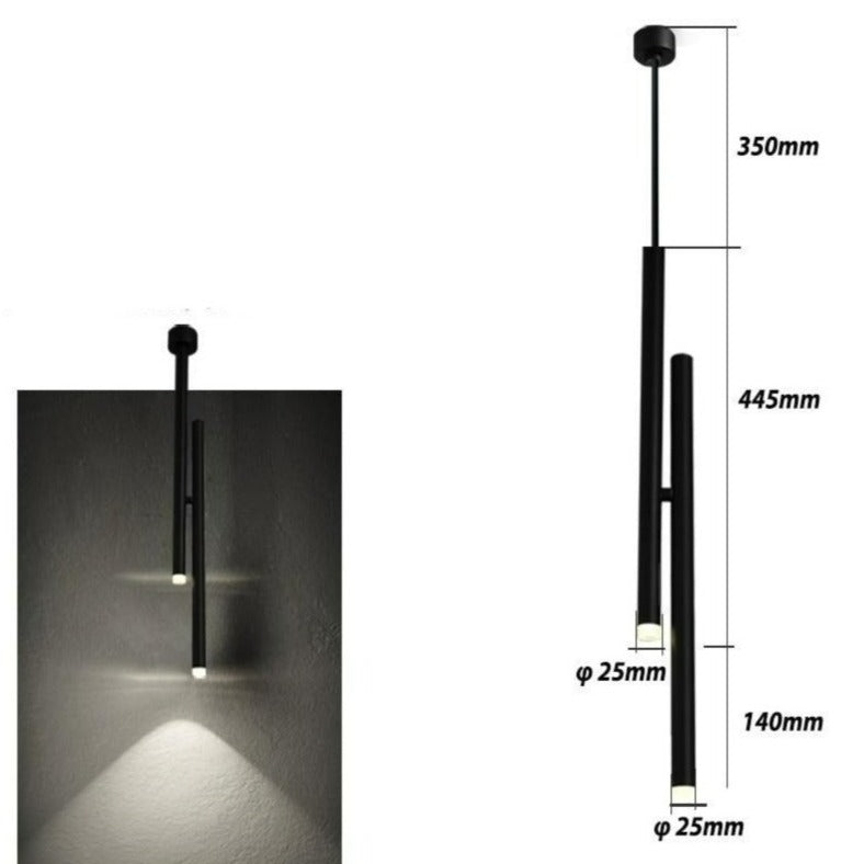 LED-Scheinwerfer mit doppeltem Winkel
