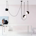 Industrial Spider LED Island Pendant Lamp Cynthia SPINGAR.COM