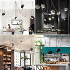Industrial Spider LED Island Pendant Lamp Cynthia SPINGAR.COM