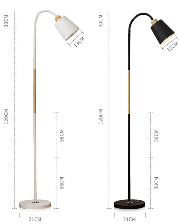 Modern Reading LED Floor Light Nina™ Spingar.com