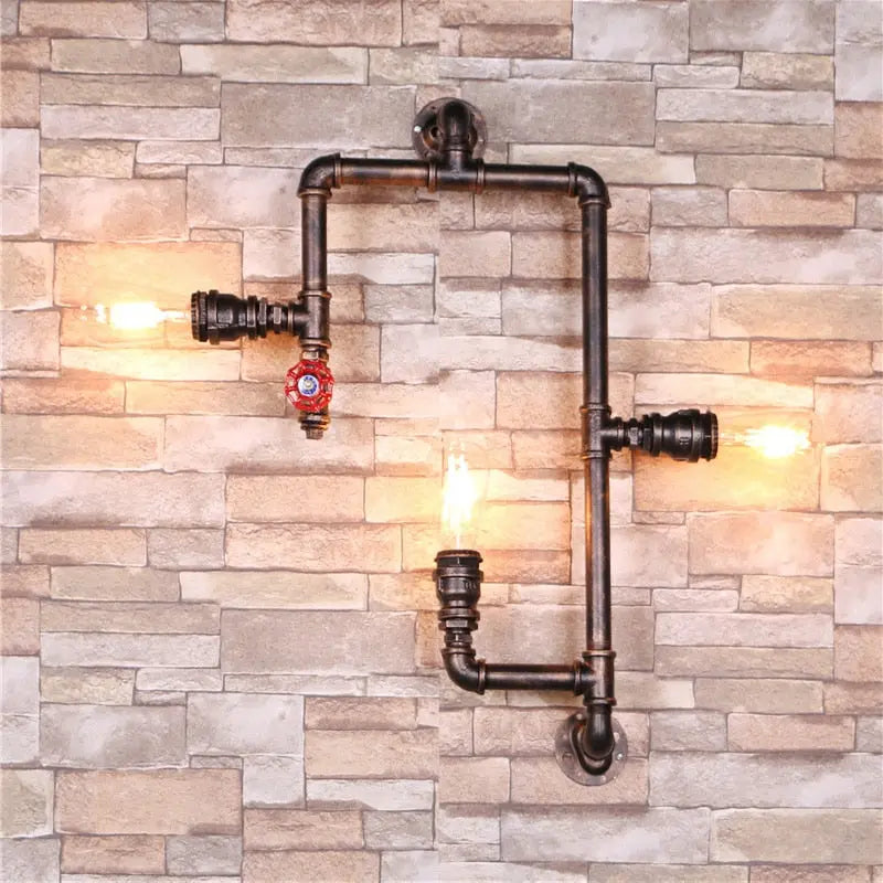 Industrial Vintage Wall Lamp Frey SPINGAR.COM