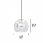 Nordic Glass LED Pendant Lamp Danni SPINGAR.COM
