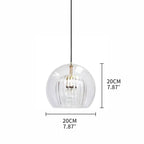Nordic Glass LED Pendant Lamp Danni SPINGAR.COM