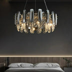 Smoke Grey Crystal Chandelier Timothy™ SPINGAR.COM