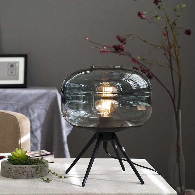 Minimalist Glass LED Table Lamp Susan™