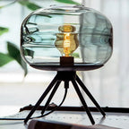 Minimalist Glass LED Table Lamp Susan™ Spingar.com
