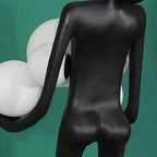 Art Deco Sculpture LED Floor Lamp Cacey SPINGAR.COM