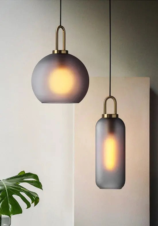 Modern Glass Ball LED Pendant Lamp William™ Spingar.com