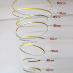Ring LED Pendant Lamp Taavi SPINGAR.COM