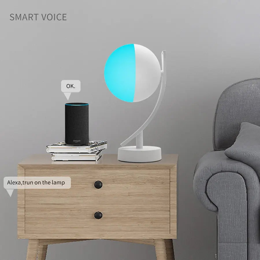 Smart LED RGB Table Lamp Sage™ Spingar.com