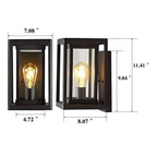 Retro Outdoor LED Wall Lamp (waterproof) SPINGAR.COM