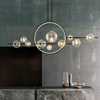 New Design Nordic Glass Bubble LED Island Pendant Lamp Sandro SPINGAR.COM