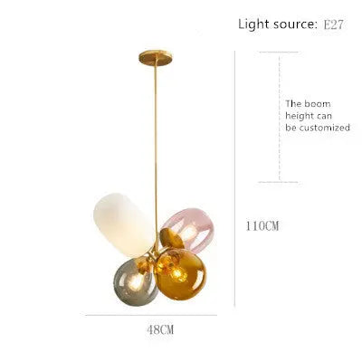 Nordic Colorful Deco LED Pendant Lamp Gianna SPINGAR.COM