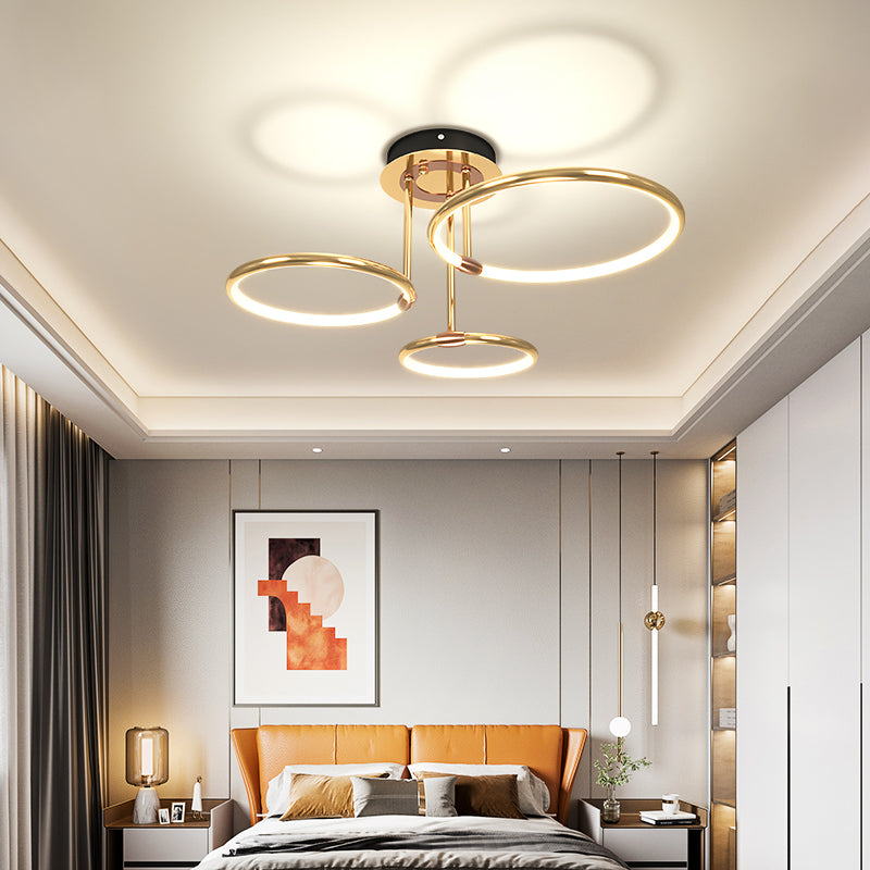 Luxurious Golden LED  Ceiling Lamp Ringy™