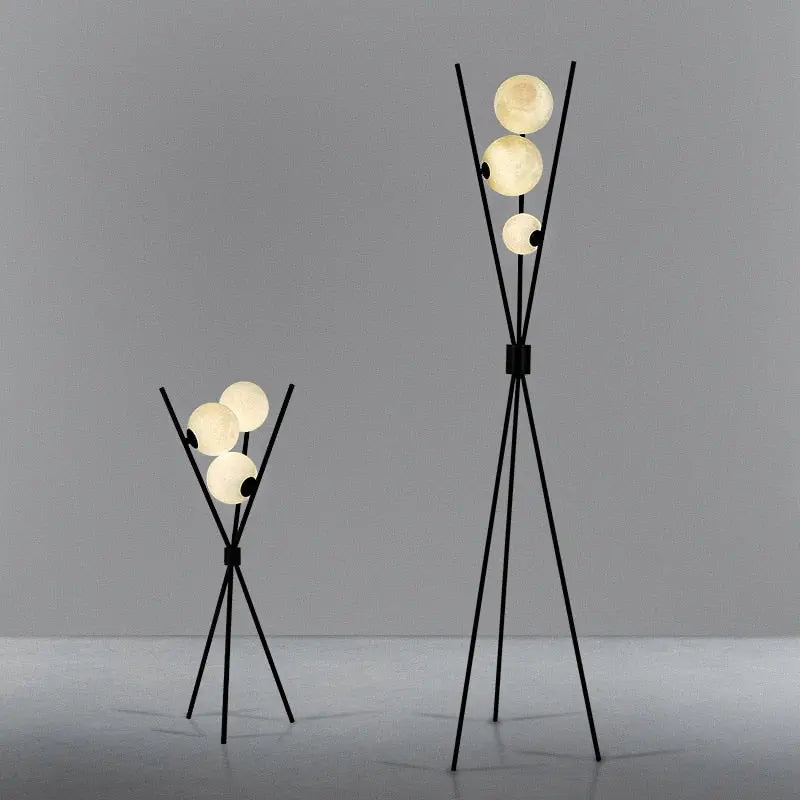 Moon Tripod LED Floor Lamp Nadim SPINGAR.COM