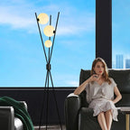 Moon Tripod LED Floor Lamp Nadim SPINGAR.COM