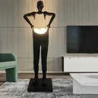 Art Deco Sculpture LED Floor Lamp Balder SPINGAR.COM