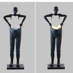 Art Deco Sculpture LED Floor Lamp Balder SPINGAR.COM