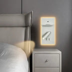 Wireless Charging LED Wall Lamp Idella SPINGAR.COM