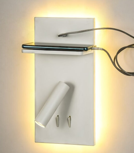 Wireless Charging LED Wall Lamp Idella