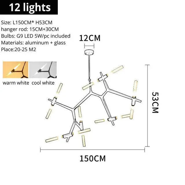 Tree Branches LED Pendant Lamp Rada SPINGAR.COM