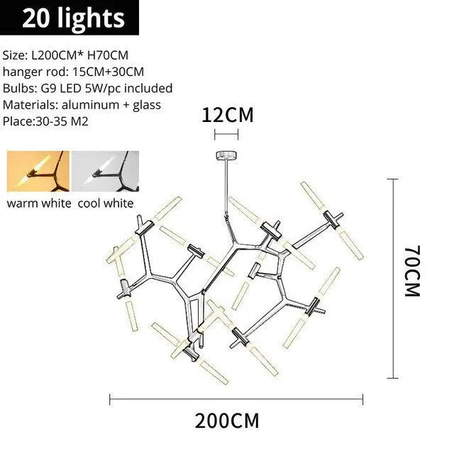 Tree Branches LED Pendant Lamp Rada SPINGAR.COM