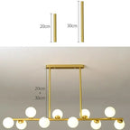Modern Glass Ball LED Island Pendant lamp Niro™ Spingar.com