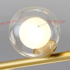 Modern Glass Ball LED Island Pendant lamp Niro™ Spingar.com