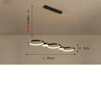 Modern Ring LED Pendant Lamp Talin SPINGAR.COM